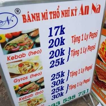 Thực đơn- Ăn vặt An Na - Bánh Mì Tam Giác