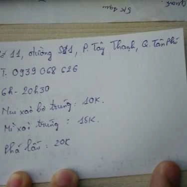 Tổng hợp- Ăn vặt An Tâm - Mì Xào Bò & Phá Lấu