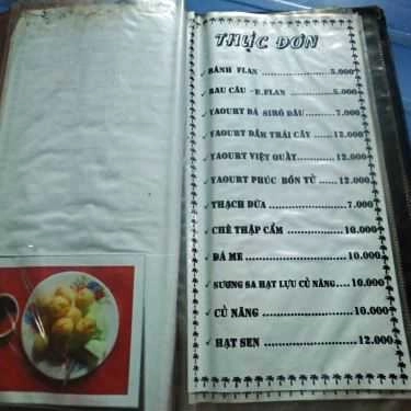 Thực đơn- Ăn Vặt Ba Tròn - Phan Xích Long