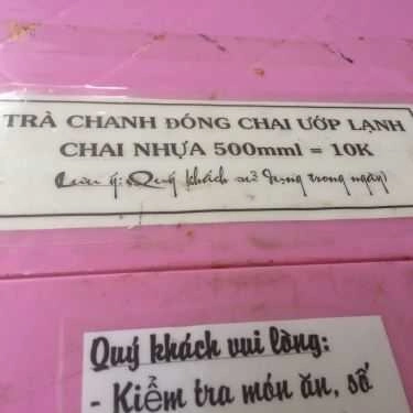 Thực đơn- Ăn Vặt Bình Dân - Xiên Que & Trà Chanh