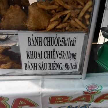 Thực đơn- Ăn vặt Chuối Chiên, Bánh Sầu Riêng & Sữa Bắp