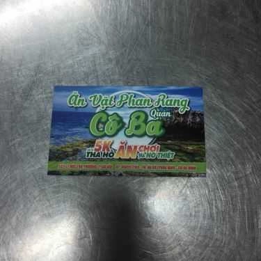 Tổng hợp- Cô Ba - Ăn Vặt Phan Rang