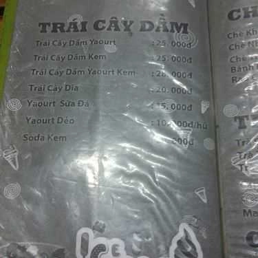 Thực đơn- Cafe Kem Cô Yến