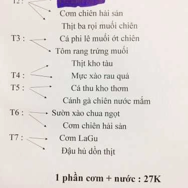 Thực đơn- Ăn vặt Há Cảo, Bột Chiên & Súp Cua