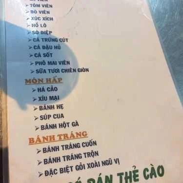 Thực đơn- Ăn Vặt - Hoà Hảo