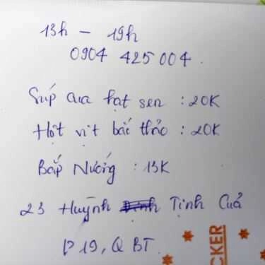 Tổng hợp- Súp Cua & Ăn Vặt - Huỳnh Tịnh Của