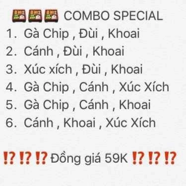 Thực đơn- Ăn Vặt Món Hàn