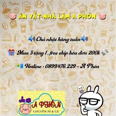 Thực đơn- Ăn Vặt A Phón - Shop Online