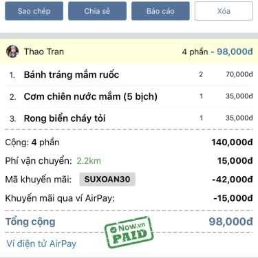 Thực đơn- Tiệm Bánh Ăn Vặt Su Xoắn - Shop Online