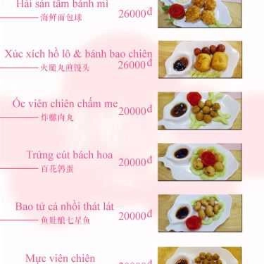 Thực đơn- Ăn Vặt Sweet & Happy - Minh Phụng