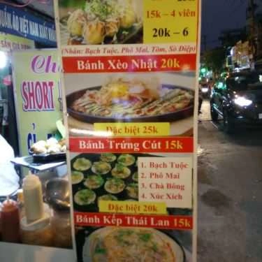 Thực đơn- Ăn vặt Takoyaki - 234 Phan Văn Trị