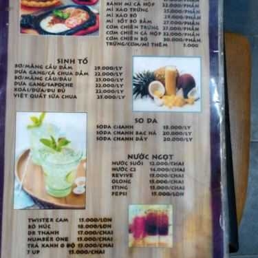 Thực đơn- AD Cafe