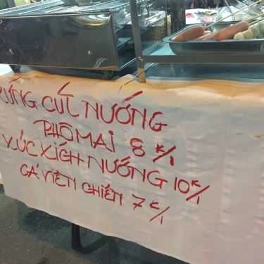 Thực đơn- Ăn vặt Trứng Cút Nướng Phô Mai
