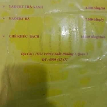 Thực đơn- Ăn Vặt Vườn Chuối
