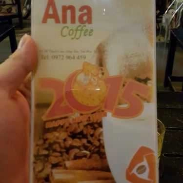 Thực đơn- Ana Coffee