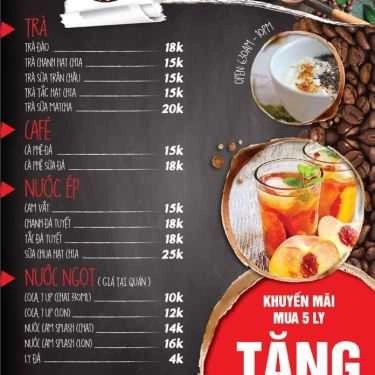 Thực đơn- Angel Coffee