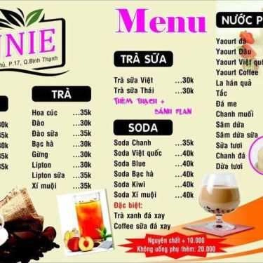 Thực đơn- Annie Cafe - Điện Biên Phủ