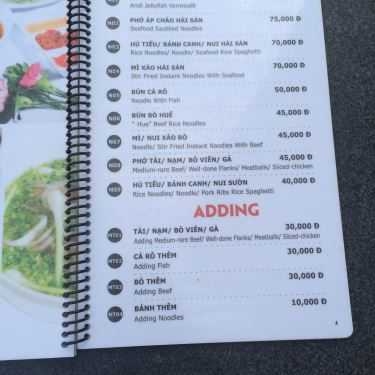Thực đơn- Aroli Coffee - Chung Cư Imperia