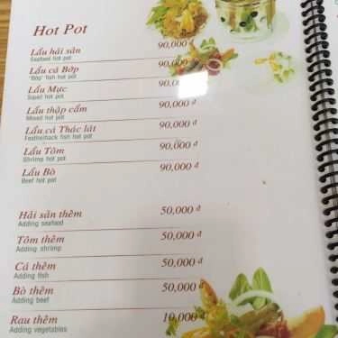 Thực đơn- Aroli Coffee - Sài Gòn Pearl
