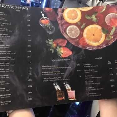 Thực đơn- Cafe Avatar - Beer Lounge