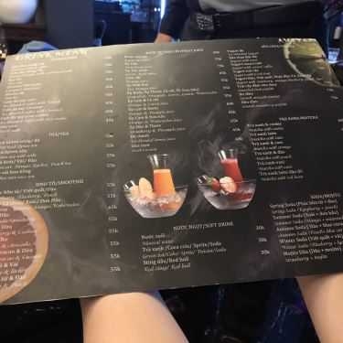 Thực đơn- Cafe Avatar - Beer Lounge