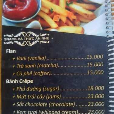 Thực đơn- B2B Cafe