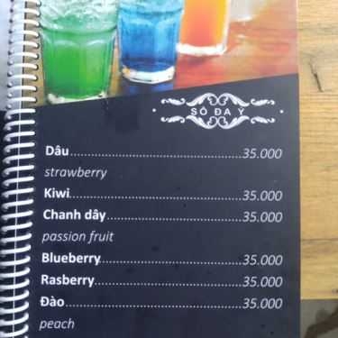 Thực đơn- B2B Cafe