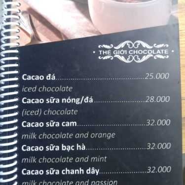 Thực đơn- B2B Cafe
