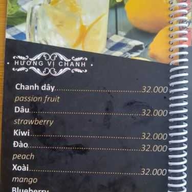 Thực đơn- B2B Cafe