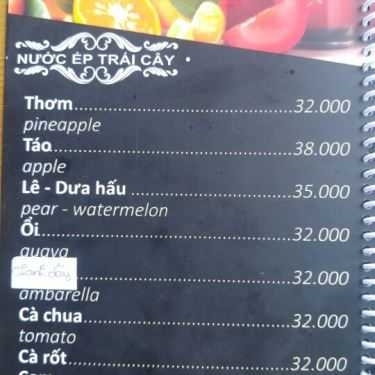 Thực đơn- B2B Cafe