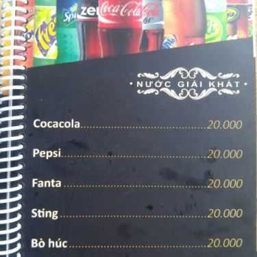Thực đơn- B2B Cafe