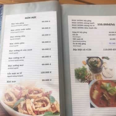 Thực đơn- Quán Nhậu Ba Cây Xoài - Chuyên Các Món Nướng