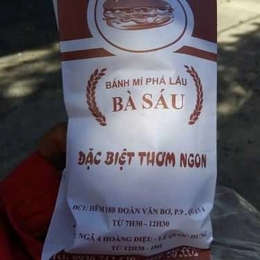 Món ăn- Ăn vặt Bà Sáu - Bánh Mì Phá Lấu - Hoàng Diệu
