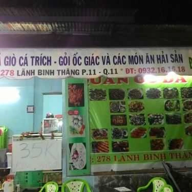 Thực đơn- Quán Nhậu Bụng Bự Quán