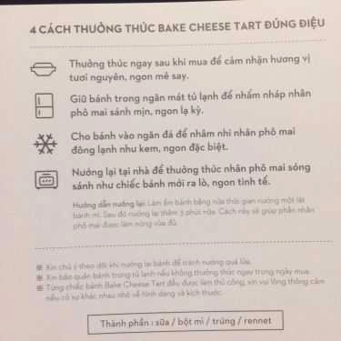Tổng hợp- Tiệm Bánh Bake Cheese Tart - Ngô Đức Kế
