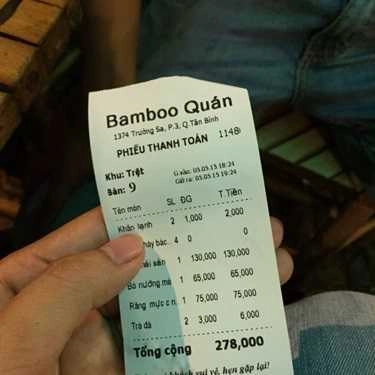 Tổng hợp- Bamboo Quán Nhậu - Trường Sa