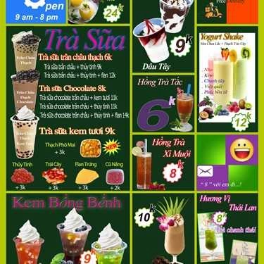 Thực đơn- Ăn vặt Bàn Cờ Food And Drink