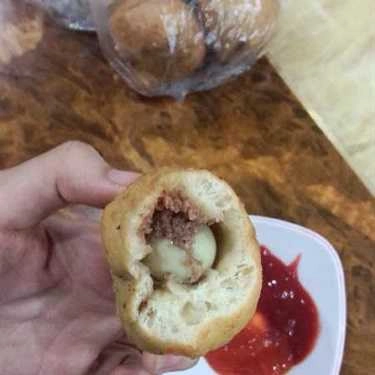 Món ăn- Ăn vặt Bánh Bao Chiên - Hoàng Hoa Thám