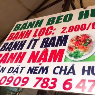 Thực đơn- Ăn vặt Bánh Bèo Huế - Hồ Thị Kỷ