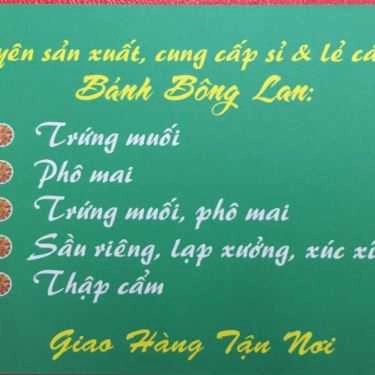 Thực đơn- Tiệm Bánh Bánh Bông Lan Hoa Hồng