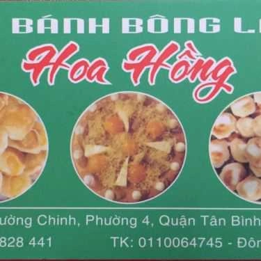 Thực đơn- Tiệm Bánh Bánh Bông Lan Hoa Hồng