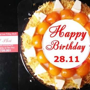 Món ăn- Tiệm Bánh Phát Phú - Bánh Bông Lan Trứng Muối