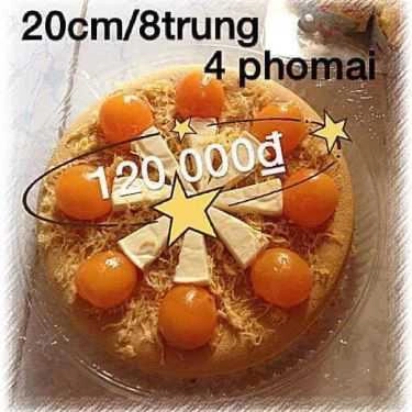 Thực đơn- Tiệm Bánh Bánh Bông Lan Trứng Muối Chà Bông - Văn Chung