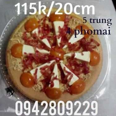 Thực đơn- Tiệm Bánh Bánh Bông Lan Trứng Muối Chà Bông - Văn Chung