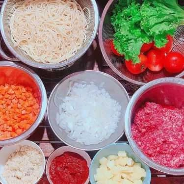 Món ăn- Bánh Bông Lan Trứng Muối & Mì Ý Đúc Lò - Shop Online