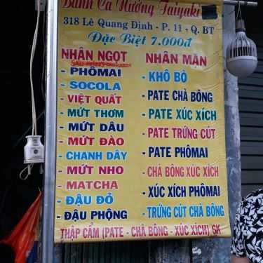 Thực đơn- Ăn vặt Bánh Cá Taiyaki 5K