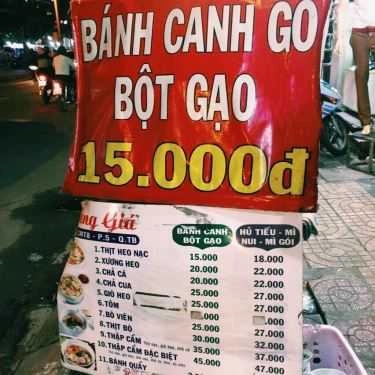 Thực đơn- Ăn vặt Bánh Canh Bột Gạo - Cách Mạng Tháng 8