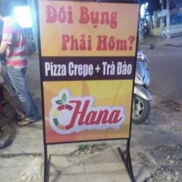 Tổng hợp- Ăn vặt Hana - Pizza Crepe & Trà Đào