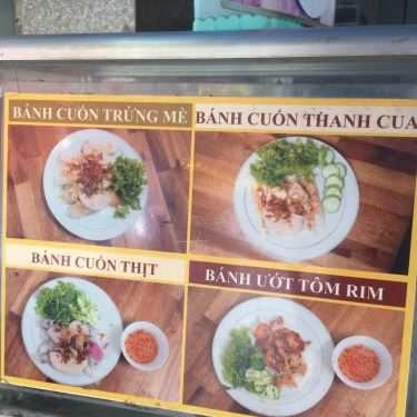 Thực đơn- Ăn vặt Bánh Cuốn Bằng Chảo