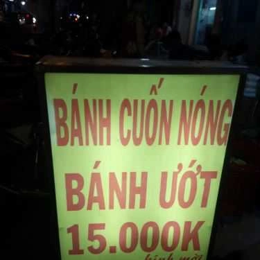 Thực đơn- Ăn vặt Quán Bánh Cuốn Nóng & Bánh Ướt 15k